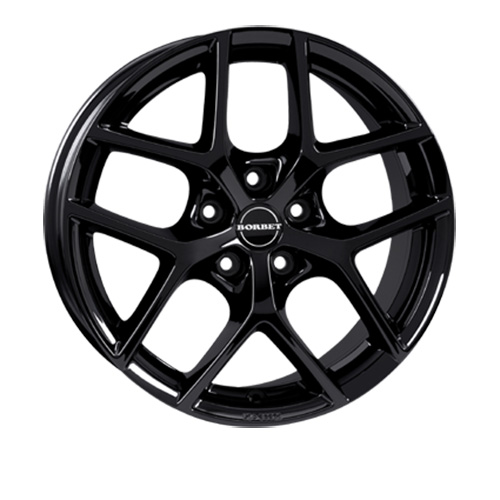 Borbet Y 7,5x17 ET47 black glossy Alufelge