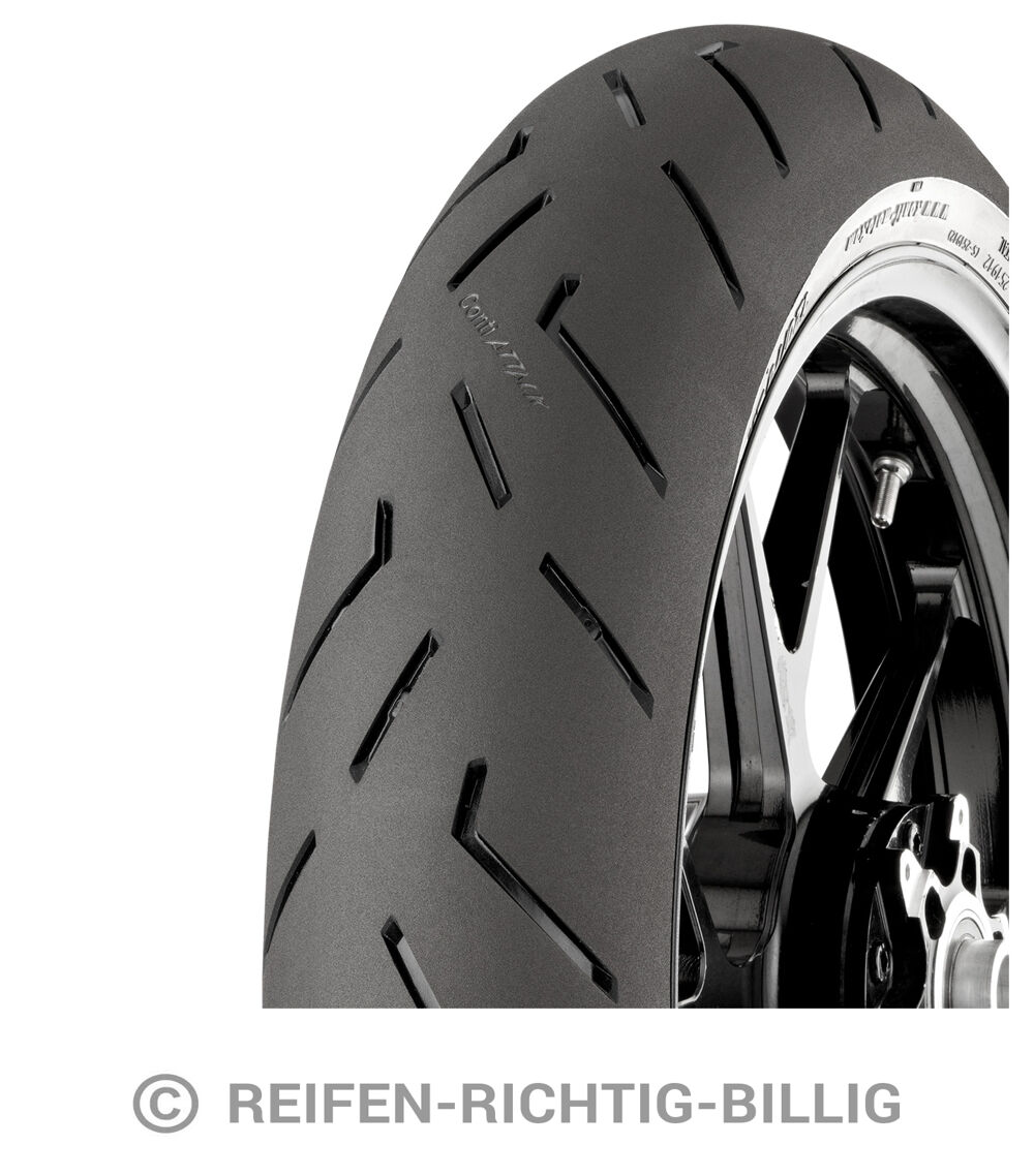 Gomme Moto 180 55 17 120/70/17 Coppia Michelin Continental