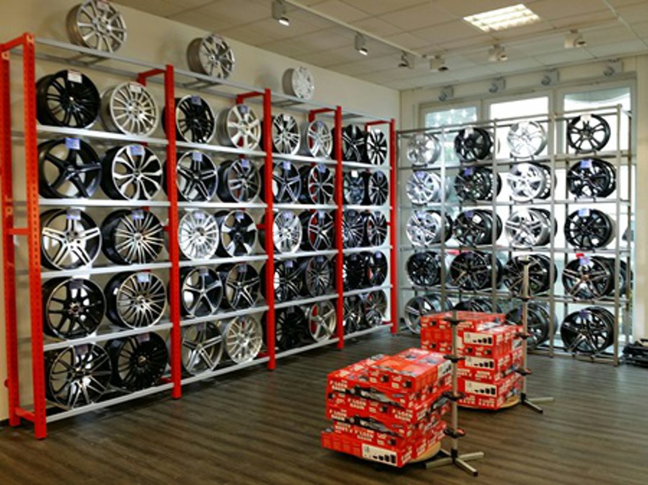 Alloy wheels showroom